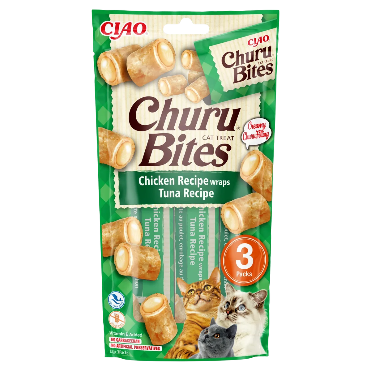 Churu BITES ქათამი თინუსის შიგთავსით