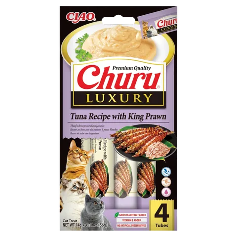 Churu LUXURY თინუსი სამეფო კრევეტებით