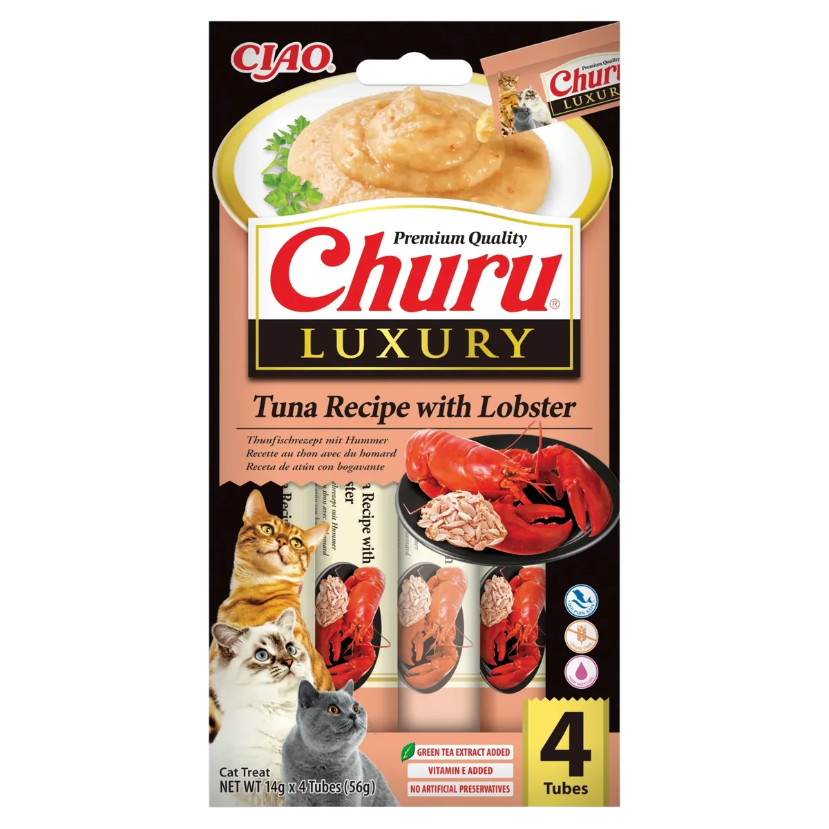 Churu LUXURY თინუსი კიბორჩხალით