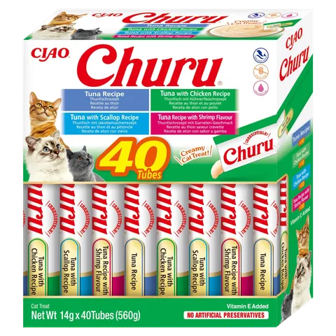 Churu თინუსის და ზღვის პროდუქტების ვარიაცია