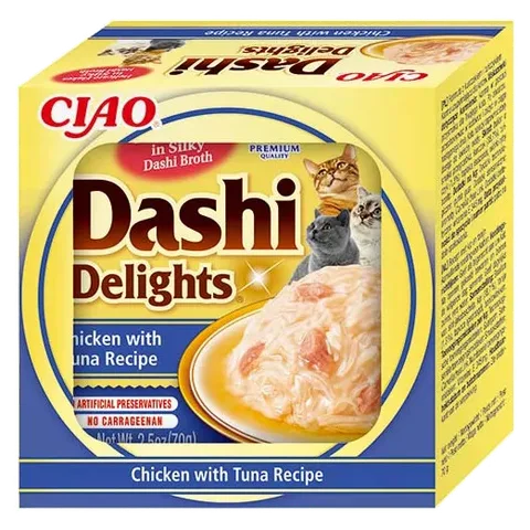 Dashi DELIGHTS ქათამი თინუსით