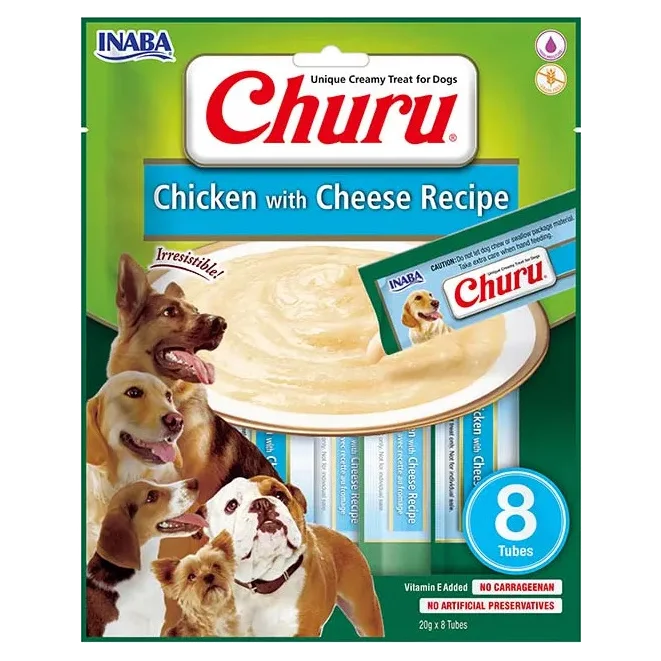 Dog CHURU ქათამი ყველით