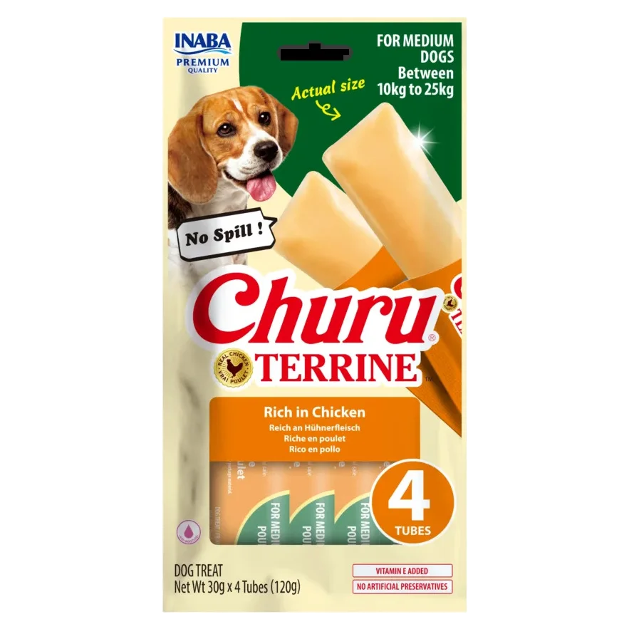 Churu TERRINE ქათმის ხორცით (10 - 25კგ)