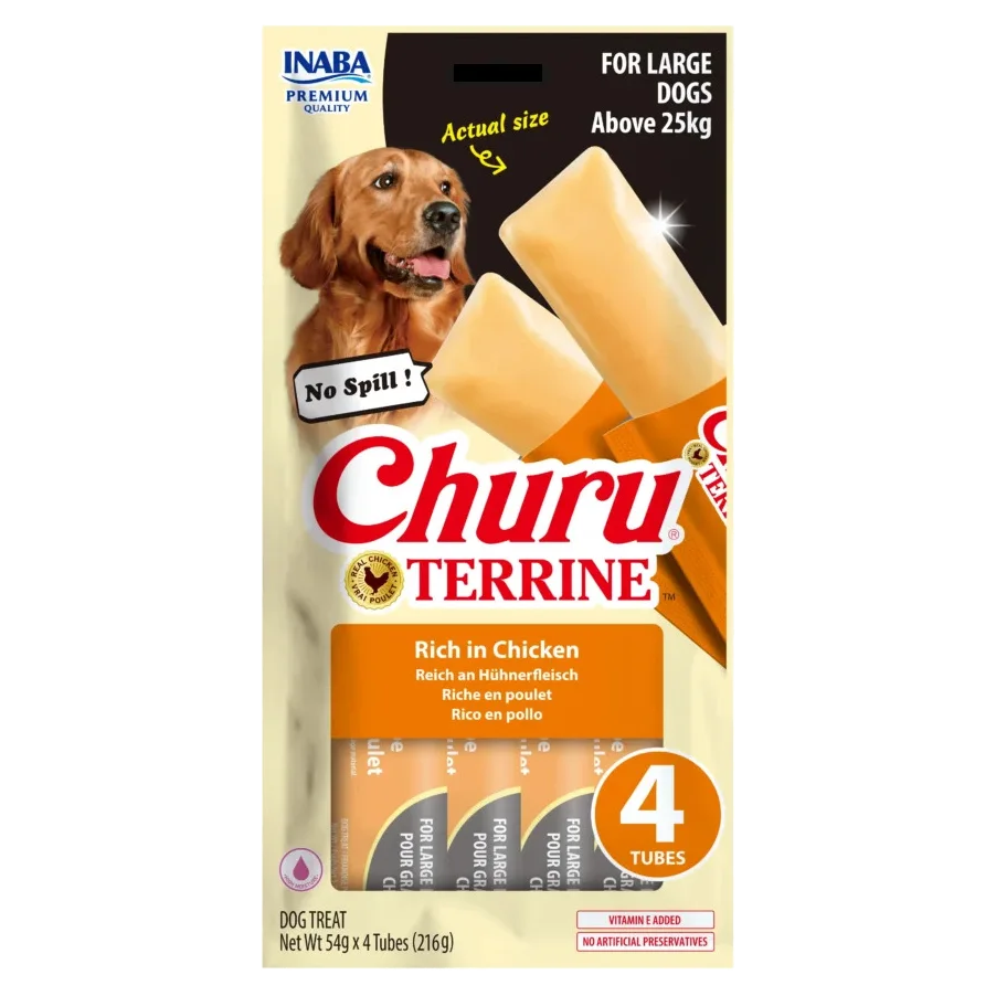 Churu TERRINE ქათმის ხორცით (25კგ <)